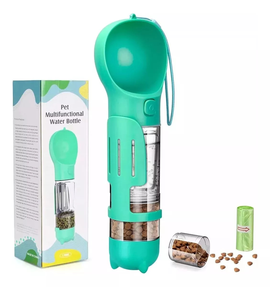 Dispensadora 4 En 1 Para Mascotas